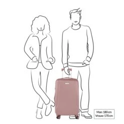 CarryOn Skyhopper Trolleyset 3pcs TSA Old Pink -Mode Tassen image 7159