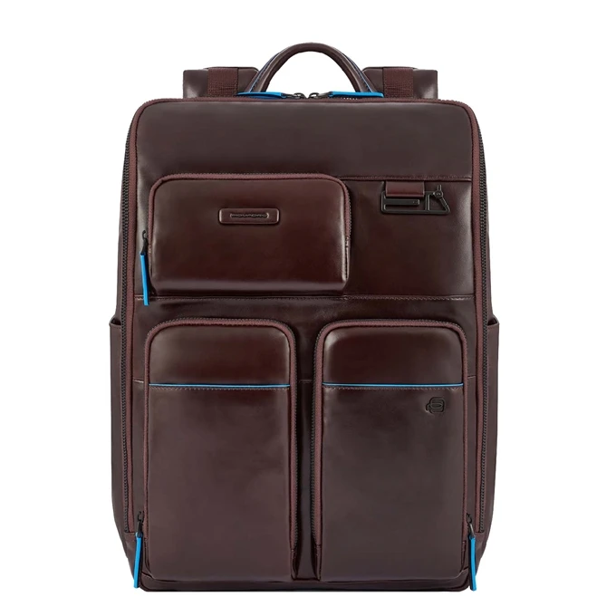Piquadro Blue Square Computer Backpack With IPad Pro Brown 3 Piquadro Blue Square Computer Backpack With IPad Pro Brown