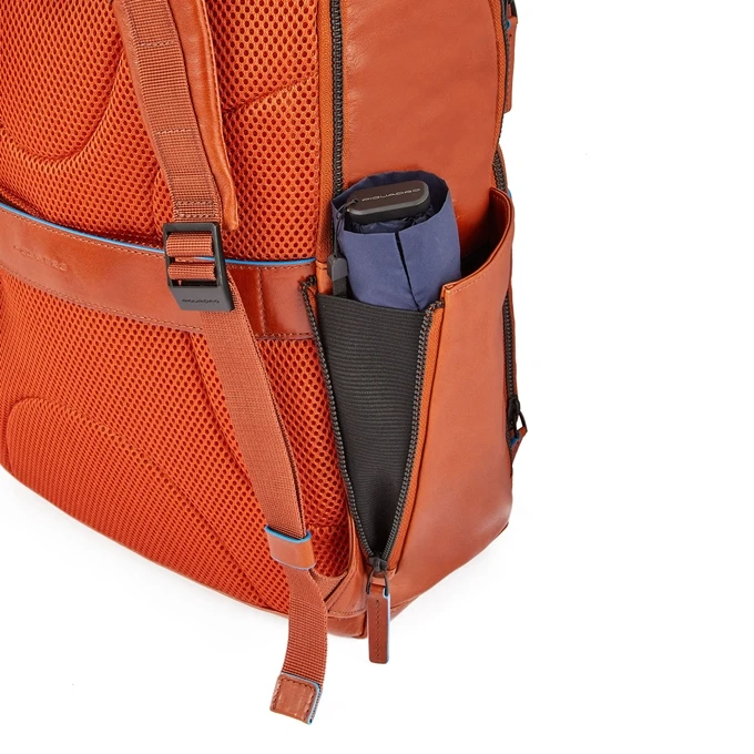 Piquadro Blue Square Computer Backpack With IPad Pro Brown 6 Piquadro Blue Square Computer Backpack With IPad Pro Brown - Afbeelding 4