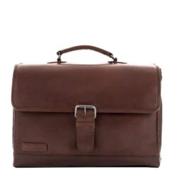 Plevier Quartz Volnerf 3-vaks Laptoptas Bruin