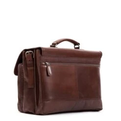 Plevier Quartz Volnerf 3-vaks Laptoptas Bruin -Mode Tassen image 7214