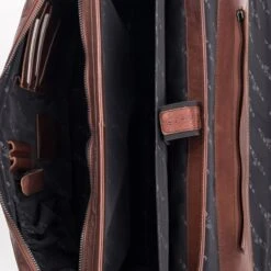 Plevier Quartz Volnerf 3-vaks Laptoptas Bruin -Mode Tassen image 7217