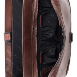 Plevier Quartz Volnerf 3-vaks Laptoptas Bruin -Mode Tassen image 7218