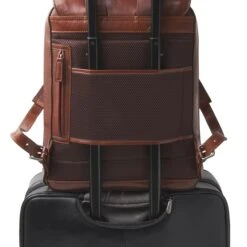 Castelijn & Beerens Gaucho Guus Laptop Backpack 15.6'' Cognac -Mode Tassen image 7232