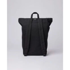 Sandqvist Dante Backpack II Black With Black Leather -Mode Tassen image 7257