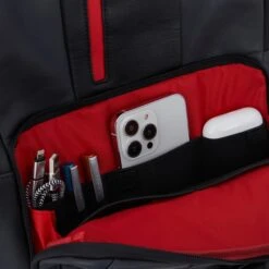 Piquadro Urban Fast-check Laptop And Ipad Backpack Black -Mode Tassen image 7503