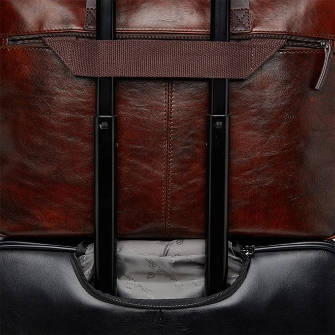 Castelijn & Beerens Rien Laptoptas 15.6'' RFID Cognac 10 Castelijn & Beerens Rien Laptoptas 15.6'' RFID Cognac - Afbeelding 8