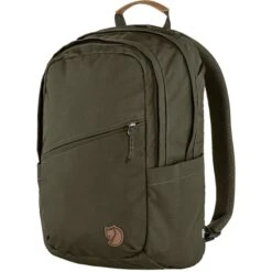 Fjallraven Raven 20 Dark Olive -Mode Tassen image 7837