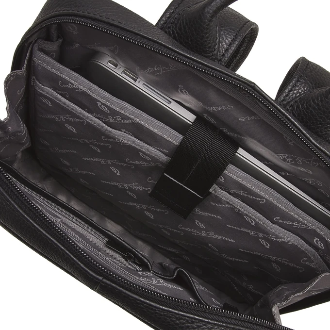 Castelijn & Beerens Bravo Laptoprugzak 15.6'' RFID Zwart 8 Castelijn & Beerens Bravo Laptoprugzak 15.6'' RFID Zwart - Afbeelding 6