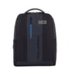 Piquadro Urban Leather Computer Backpack 14" Black/grey -Mode Tassen image 8094
