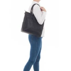 Burkely Antique Avery Shopper Black -Mode Tassen image 8140