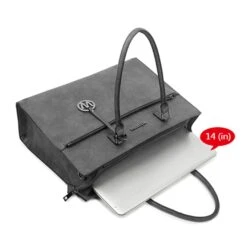 Wimona Franca 14'' Laptoptas Grijs -Mode Tassen image 8148