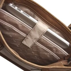 Castelijn & Beerens Carisma Laptop Shopper RFID 15,6'' + Tablet Cognac -Mode Tassen image 8158