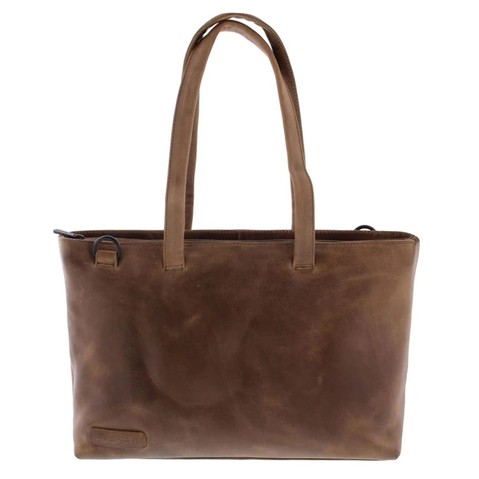 Plevier Pure Rutland Dames Totebag 15.6" Taupe 3 Plevier Pure Rutland Dames Totebag 15.6" Taupe