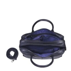 DSTRCT Limited Double Zip 15'' Laptoptas Zwart -Mode Tassen image 8172