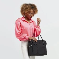 Kipling Superworker B Werktas Black Noir -Mode Tassen image 8188