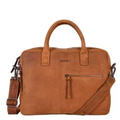 DSTRCT Wall Street Workingbag 14" Cognac