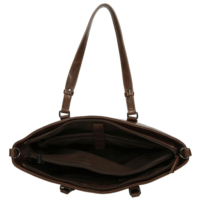 Enrico Benetti Caen Shopper 15'' Bruin 8 Enrico Benetti Caen Shopper 15'' Bruin - Afbeelding 6