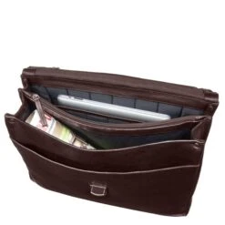 Leonhard Heyden Roma Briefcase 2 Compartments Brown 10 Leonhard Heyden Roma Briefcase 2 Compartments Brown -Mode Tassen image 8246