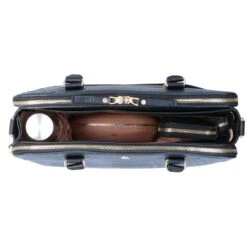 FMME. Charlotte 13.3 Workingbag 3 Pockets Croco Black -Mode Tassen image 8255