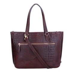 FMME. Caithy 15.6 Workingbag Croco Brown -Mode Tassen image 8332