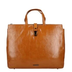Claudio Ferrici Venice Saar Business Bag Fits 13,3" Cuoio