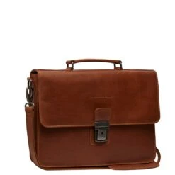 The Chesterfield Brand Venice Businesstas Cognac