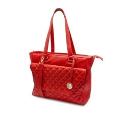 MÔSZ Denise Workbag 15,6" Quilted Red -Mode Tassen image 8371