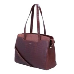 LouLou Essentiels 04Laptopbag Classy Croc Cacao -Mode Tassen image 8445