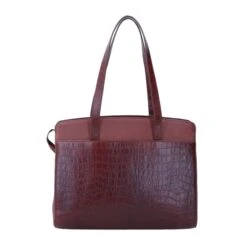 LouLou Essentiels 04Laptopbag Classy Croc Cacao -Mode Tassen image 8446