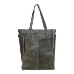 DSTRCT Raider Road Shopper Laptoptas 15,6" Leer Grijs -Mode Tassen image 8530