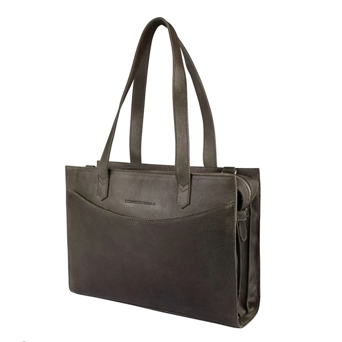 Cowboysbag Laptop Bag Elston 13 Inch Olive 4 Cowboysbag Laptop Bag Elston 13 Inch Olive - Afbeelding 2