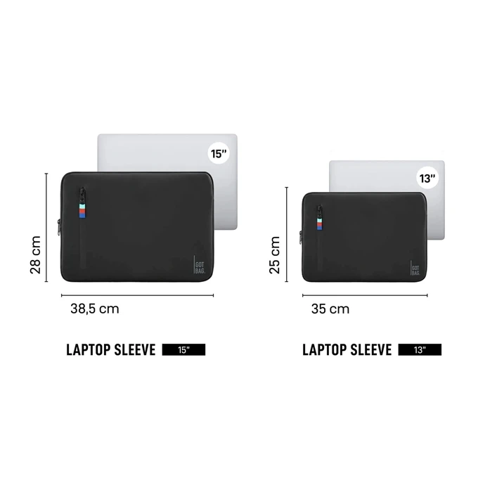 GOT BAG Laptop Sleeve 13'' Black 11 GOT BAG Laptop Sleeve 13'' Black - Afbeelding 9
