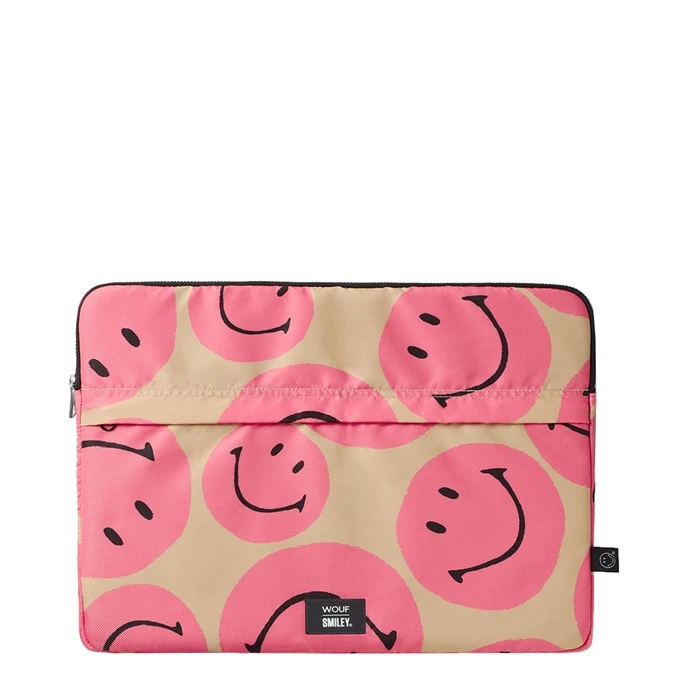 Wouf Smiley Laptop Sleeve 15-16" II Multi 3 Wouf Smiley Laptop Sleeve 15-16" II Multi