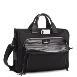 Tumi Alpha Slim Deluxe Portfolio Black -Mode Tassen image 8912