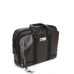 Tumi Alpha Bravo Albany Advanced Brief Dark Brown -Mode Tassen image 8920