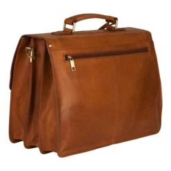 Burkely Vintage Dean Briefcase Cognac -Mode Tassen image 8926