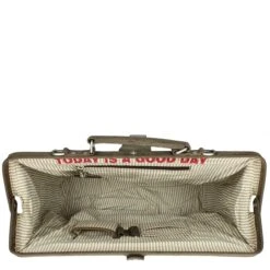 Bear Design Dark Nature Dokterstas Brown -Mode Tassen image 8936