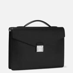 Montblanc Meisterstück 4810 Small Briefcase Black -Mode Tassen image 8960