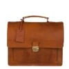 Burkely Scott Vintage Briefcase 2 Compartment Cognac -Mode Tassen image 9008