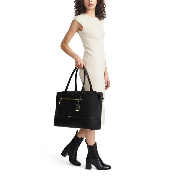 Tumi Voyageur Contine Weekender Black/gold 4 Tumi Voyageur Contine Weekender Black/gold - Afbeelding 2