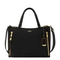Tumi Voyageur Valetta Medium Tote Black/gold