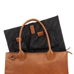Plevier Amber Damestas 2 Vaks 15.6'' Cognac -Mode Tassen image 9042