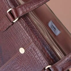 FMME. Christy 15.6 Croco Brown -Mode Tassen image 9057