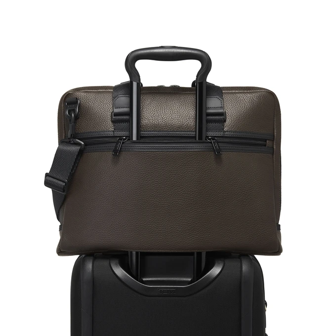 Tumi Alpha Bravo Aviano Academy Brief Dark Brown 8 Tumi Alpha Bravo Aviano Academy Brief Dark Brown - Afbeelding 6