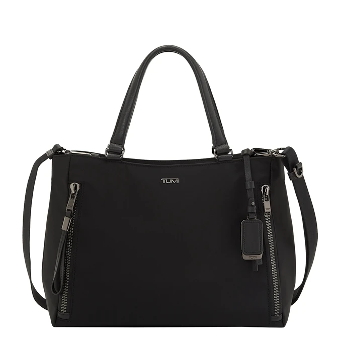 Tumi Voyageur Valetta Medium Tote Black/gunmetal 3 Tumi Voyageur Valetta Medium Tote Black/gunmetal
