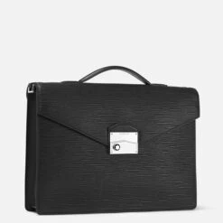 Montblanc Meisterstück 4810 Medium Briefcase Black 10 Montblanc Meisterstück 4810 Medium Briefcase Black -Mode Tassen image 9132