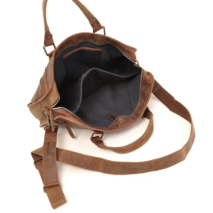 Berba Barbarossa Laptoptas 15" Coffee 7 Berba Barbarossa Laptoptas 15" Coffee - Afbeelding 5