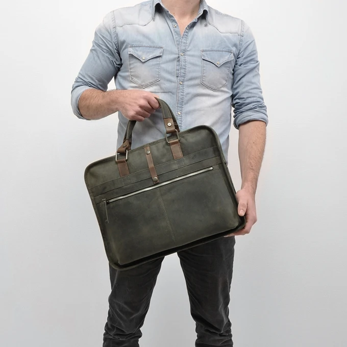 Berba Barbarossa Laptoptas 15" Military 4 Berba Barbarossa Laptoptas 15" Military - Afbeelding 2